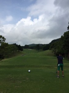 ゴルフ景色